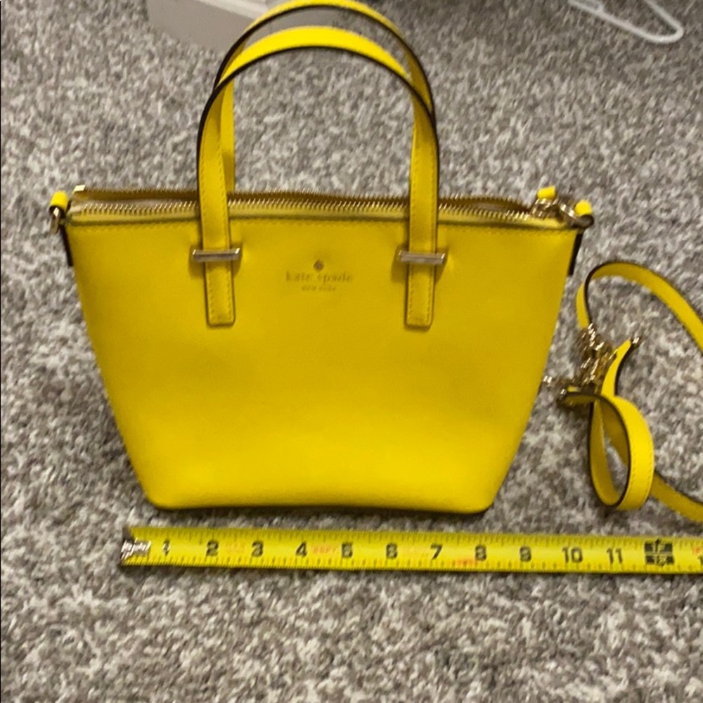 Kate Spade yellow handbag